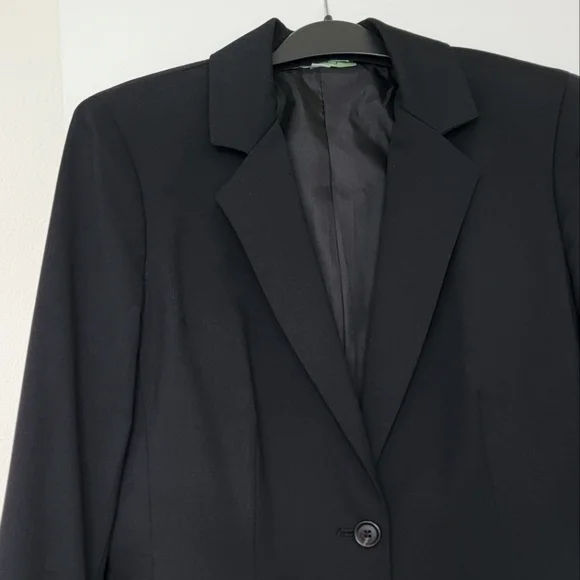 Calvin Klein Classic Black Women's Blazer, Size 8 - Picture 2 of 10
